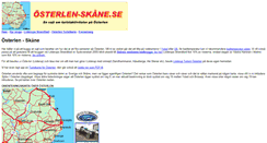 Desktop Screenshot of osterlen-skane.se