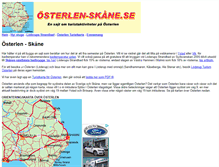 Tablet Screenshot of osterlen-skane.se